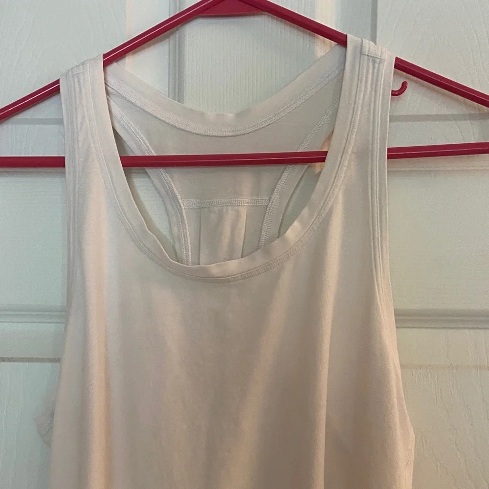 Lululemon Women's White Tank Top - Picture 7 of 8